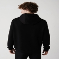 Siyah Kapüşonlu,Kanguru Cepli Sweatshirt